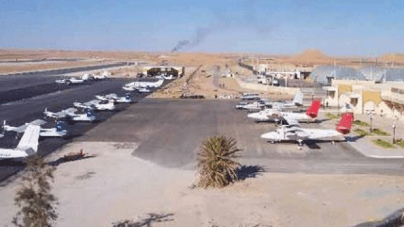 جنوح طائرة أمريكية كاد يحدث كارثة بحاسي مسعود