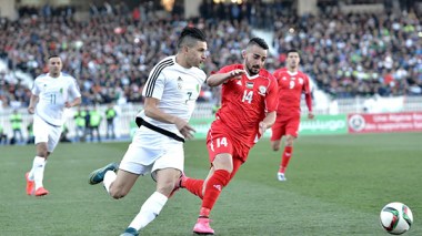 Algerian and Palestinian players address a message to Zionists: Palestine wins