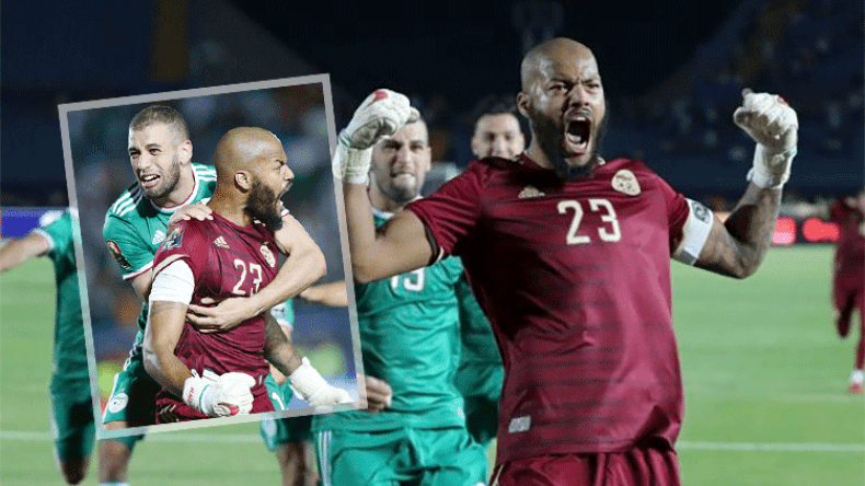 مبولحي مرشح للعب مباراته الـ 70 مع “الخضر” ضد كولومبيا