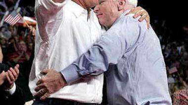 Tournée d'adieu de George Bush en Europe.