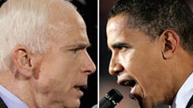 أوباما وماكين يقومان بعملية تمشيط للناخبين