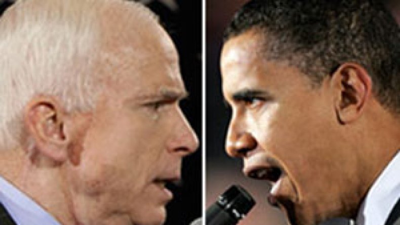 أوباما وماكين يقومان بعملية تمشيط للناخبين