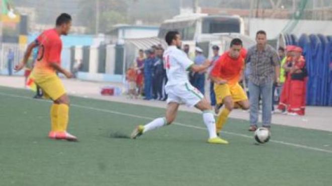 مباراة سعيدة والمحمدية تجرى بملعب سيدي بلعباس