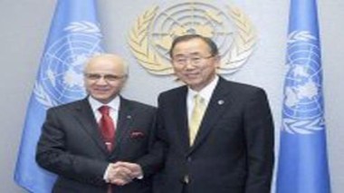 Entretiens à New York entre Mourad Medelci et Ban Ki-moon
