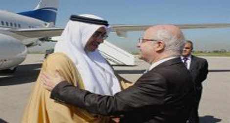 Le ministre des Affaires étrangères des Emirats Arabes Unies à Alger