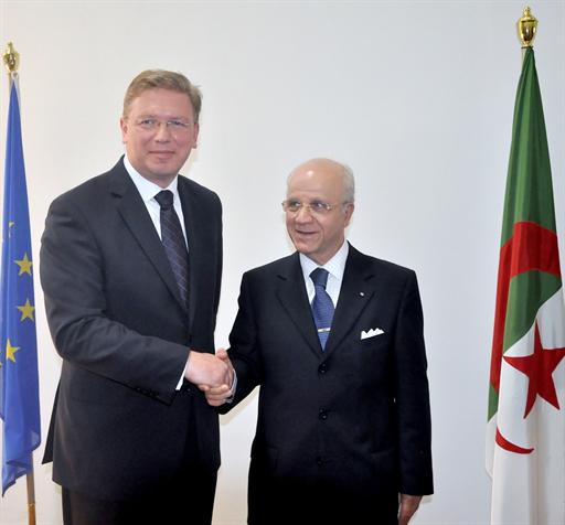 Algeria-EU/FM Medelci agrees with Å tefan FÃ¼le on creating a political dialogue committee