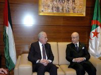 Mourad Medelci s’entretient avec son homologue palestinien