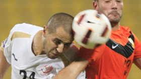مراد مغني يتألق يسجل هدفا رائعا و يقود أم صلال إلى نهائي كأس الشيخ جاسم