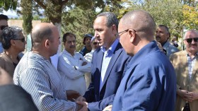 وزير الثقافة وكوكبة من الفنانين في جنازة الفنان محيو بباتنة