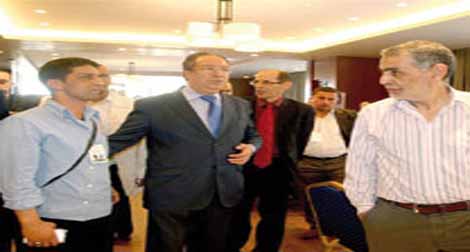 M. Mehal rend une visite de courtoisie aux journalistes accrédités au ministère de l’Intérieur