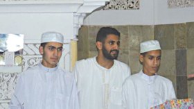 محرز يشارك حفظة القرآن المتفوقين جلسة روحانية بمناسبة ليلة القدر