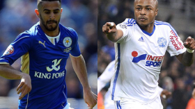 الغاني آيو يخطف لقب لاعب الشهر في انجلترا من محرز