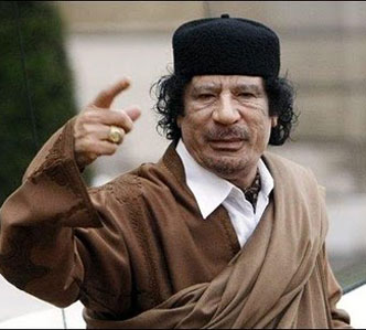 Libye : Kadhafi menace d'attaquer l'Europe
