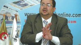 Echorouk's Forum: Algerian party leader's rival says he will not be in a bureau presided by his opponent