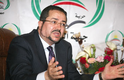 Menasra to Echorouk: “We want a consensus candidate who can gather Islamists, Nationalists and Secularists”