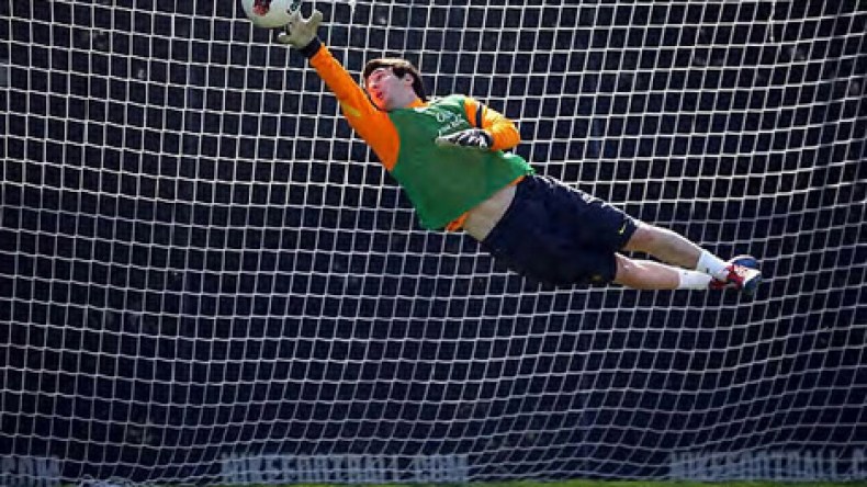 ميسي حارس مرمى!؟