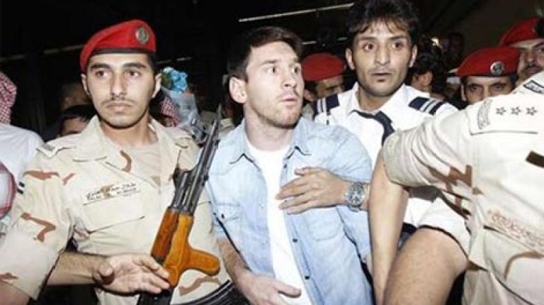 صحيفة: ميسي لن ينسى سلاحا سعوديا يضغط على رقبته!