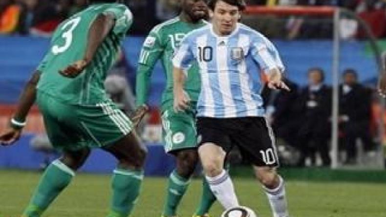 التانغو الأرجنتيني يحقق فوزا صعبا أمام نسور نيجيريا