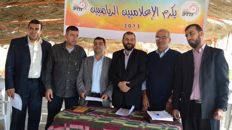 العدوان الهمجي “الصهيوني” ينتقل لاستهداف الرياضيين في غزة