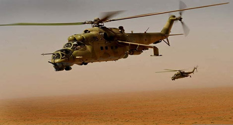 La Russie reporte la livraison d'hélicoptères à la Syrie