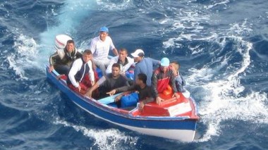 Coastguards and local fishermen rescued 30 migrants off the west coast of Algeria