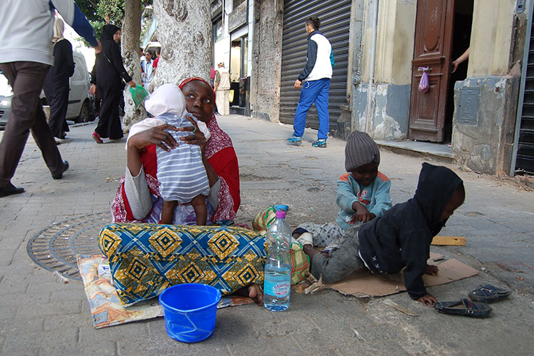Laddh: 50.000 migrants africains débarquent en Algérie