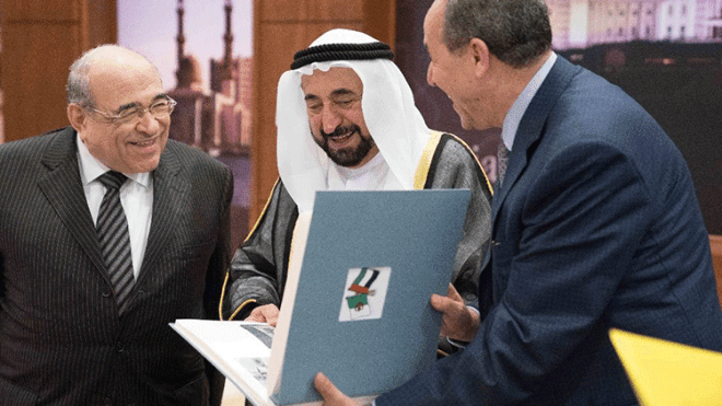 بومدين والشاذلي وبوتفليقة والابراهيمي يدخلون معرض الشارقة