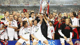 Portsmouth matched with AC Milan in Uefa Cup group stages