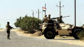مقتل 6 عسكريين مصريين في هجوم مسلح على حاجز أمني