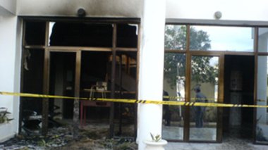 Mila: un jeune a mis le feu au siège de la daïra de Tasdane Hedada