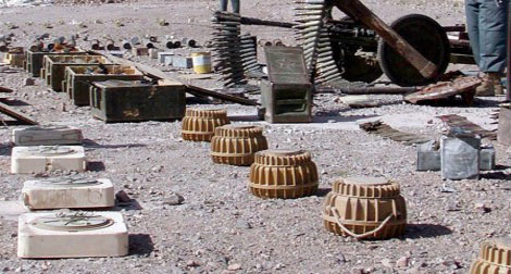 La Syrie pose des mines à ses frontières avec le Liban et la Turquie