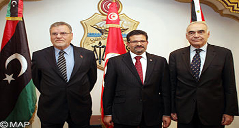 Les ministres des AE d’Egypte, de Tunisie et de Libye examinent des questions communes
