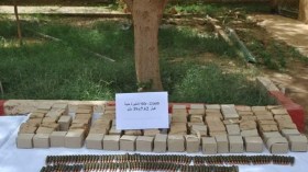 الجيش يكشف مخبأ للذخيرة قرب الحدود الجنوبية