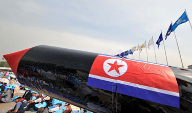 La Corée du Nord a réalisé lundi deux tests de missile à courte portée