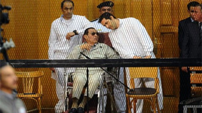 استئناف إعادة محاكمة مبارك