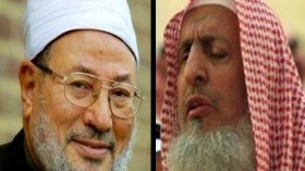 مفتي السعودية يثني على القرضاوي ويدعو إلى تحرك إسلامي ضد “حزب الله”