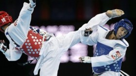 إقصاء مصارع التايكواندو مقداد