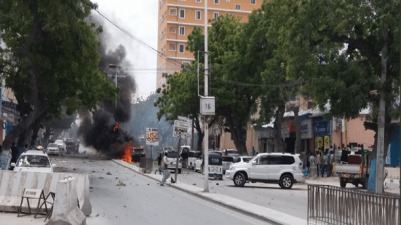انفجار ضخم يهز العاصمة الصومالية مقديشو