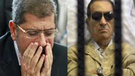 قيادات الإخوان مع مبارك وإبنيه في سجن واحد