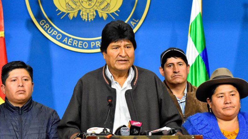 رئيس بوليفيا يعلن استقالته بعد احتجاجات شعبية ومطالب من الجيش