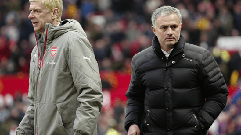 مورينيو ساخرا: أتمنى بقاء فينغر مع أرسنال فترة طويلة