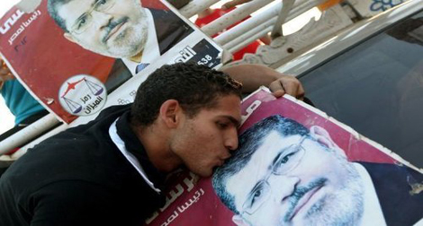 Le président égyptien Morsi à Tahrir, “place de la Liberté”