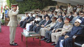 Egyptian president prepares for a showdown with military power