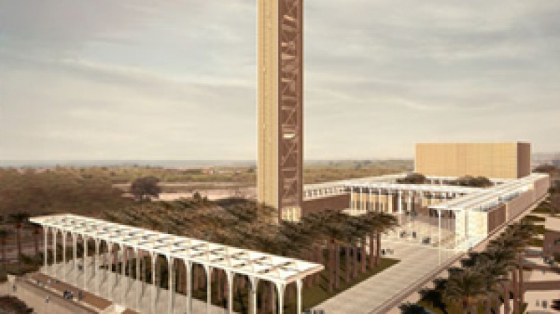 تغيير مخطط جامع الجزائر الأعظم بسبب تصميم المراحيض في قمة المنارة!