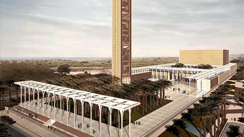 300 مهندس معماري لإعداد دراسات جامع الجزائر الكبير