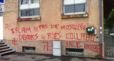 Profanation d’une mosquée à Strasbourg