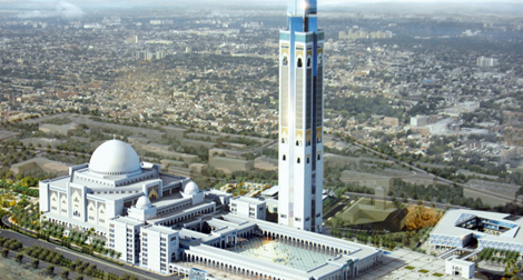 Lancement des travaux de pose des fondations de la Grande mosquée d’Alger