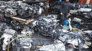 Commercialisation de 30 000 tonnes de pièces détachées contrefaites