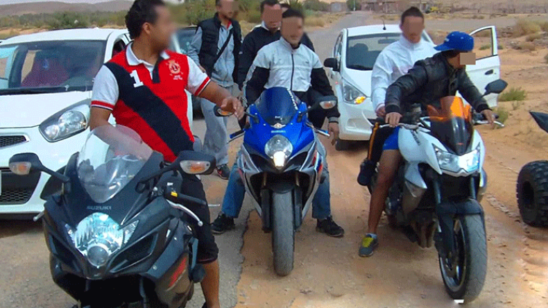 شباب يسابقون الريح ماتوا على طريقة الأفلام