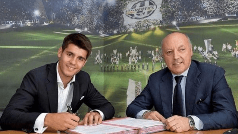 جوفنتوس يقنع موراتا بشرط جزائي خيالي